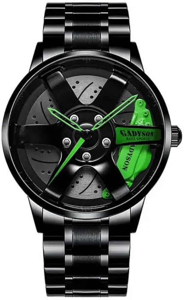 Wheels style watch