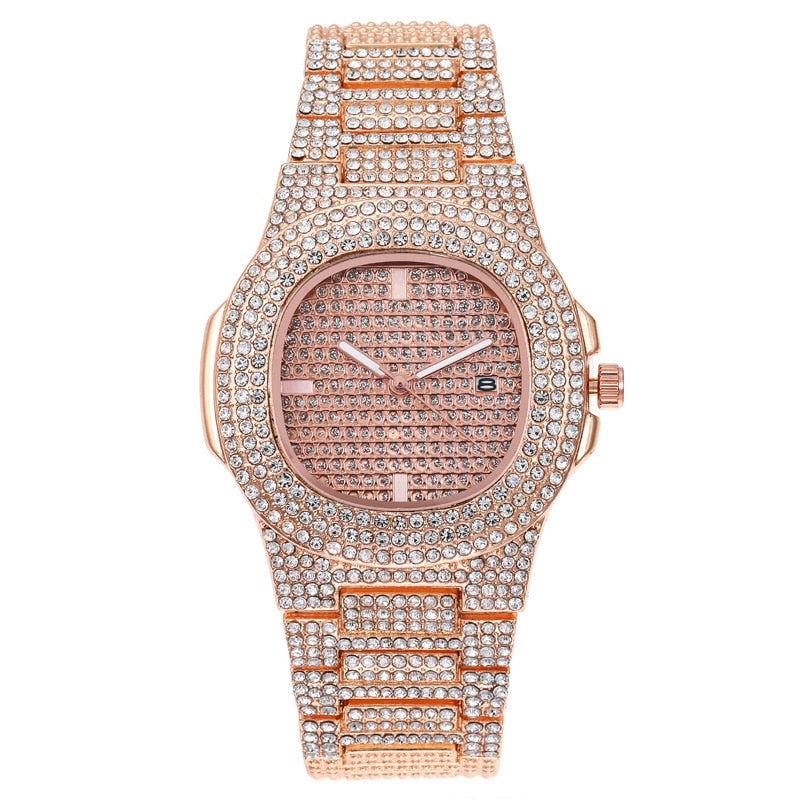 Diamond Encrusted Watch