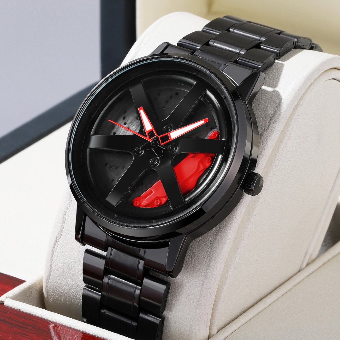 Wheels style watch