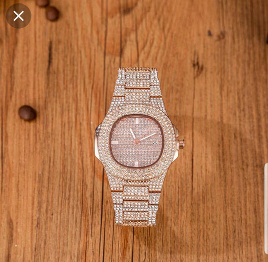 Diamond Encrusted Watch