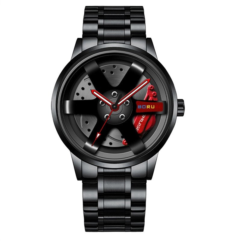 Wheels style watch